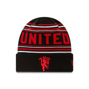 New Era Beanie EPL Stripe Manchester United FC Black