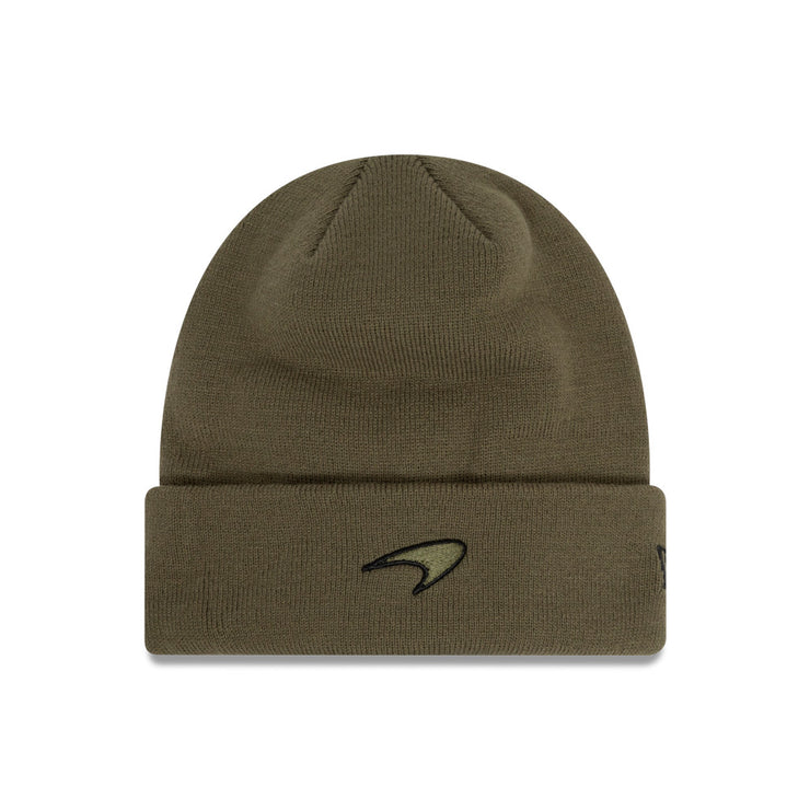 New Era Beanie F1 McLaren Racing Seasonal Olive