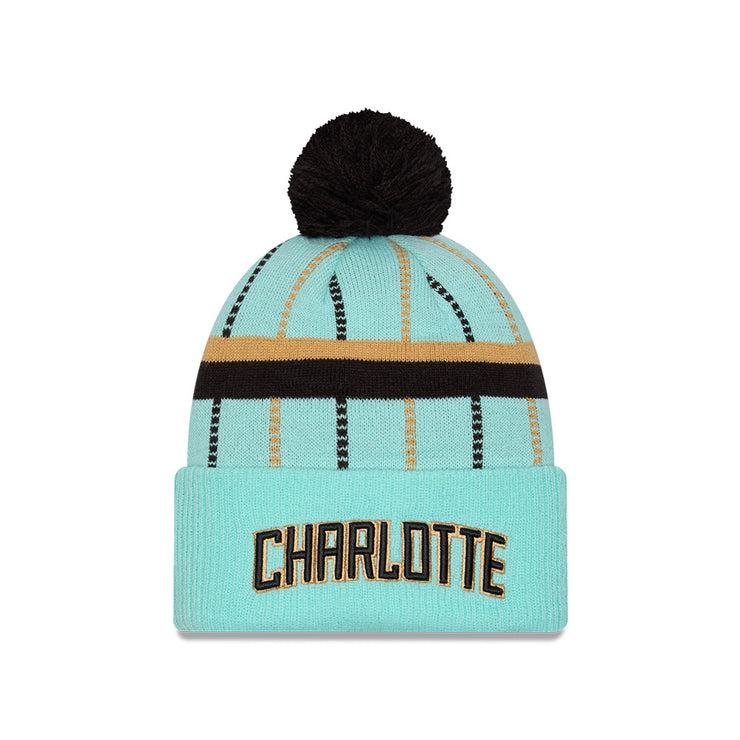 New Era Beanie NBA 2024 City Edition Team Charlotte Hornets