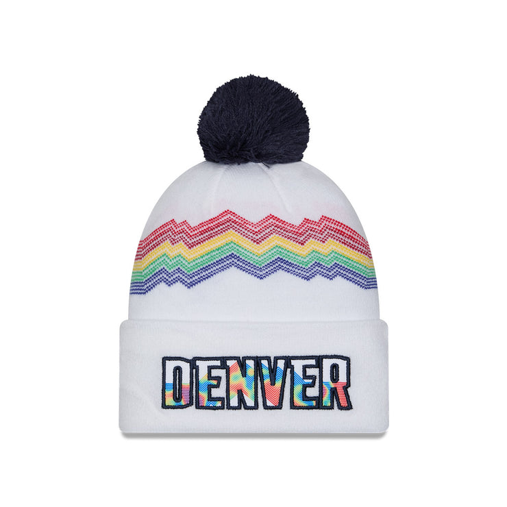 New Era Beanie NBA 2024 City Edition Team Denver Nuggets