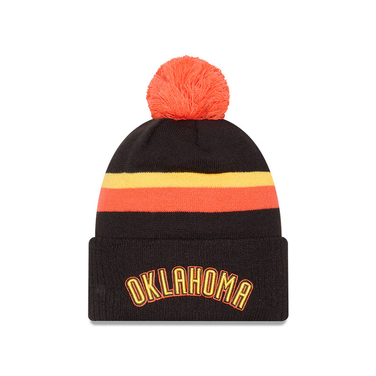 New Era Beanie NBA 2024 City Edition Team Oklahoma City Thunder