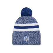 New Era Beanie NFL Sideline 2023 Indianapolis Colts Dark Royal