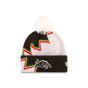 New Era Beanie NRL 2025 Supporter Zig Zag Team Penrith Panthers