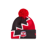 New Era Beanie NRL 2025 Supporter Zig Zag Team Sydney Roosters