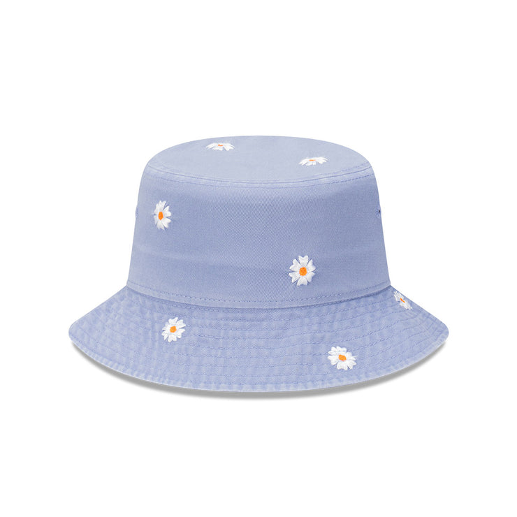 New Era Bucket MLB Daisy Los Angeles Dodgers Pastel Blue