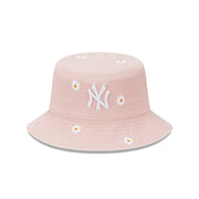 New Era Bucket MLB Daisy New York Yankees Pastel Pink