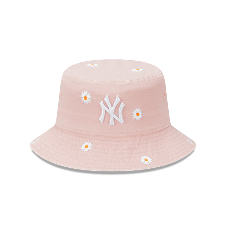 New Era Kids Bucket MLB Daisy New York Yankees Pastel Pink