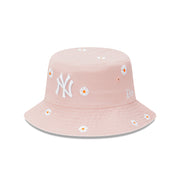 New Era Bucket MLB Daisy New York Yankees Pastel Pink