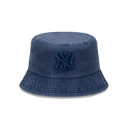 New Era Bucket MLB Snow Wash New York Yankees