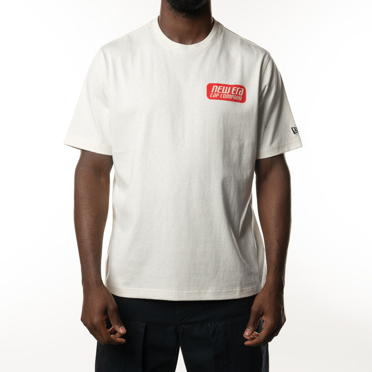 New Era Cap Co Tee White