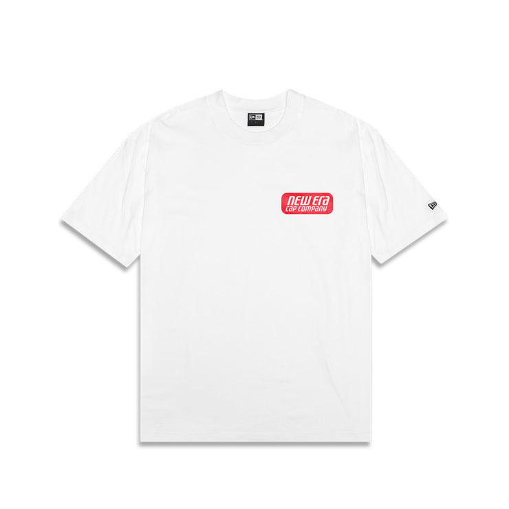 New Era Cap Co Tee White