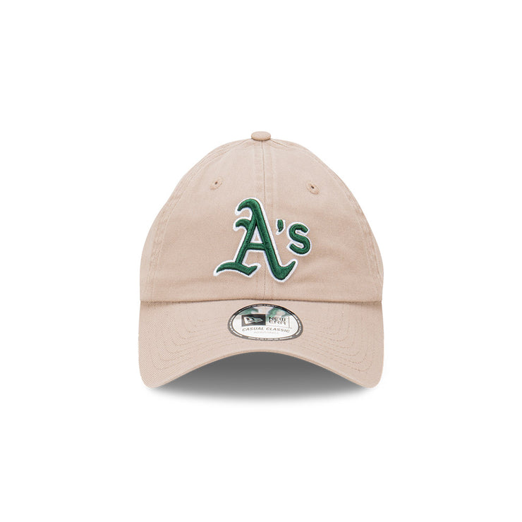 New Era Casual Classic MLB Ash Brown OTC Oakland Athletics