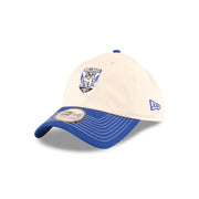 New Era Casual Classic NRL 2025 Supporter 2-Tone Chrome Canterbury Bankstown Bulldogs