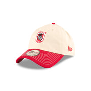 New Era Casual Classic NRL 2025 Supporter 2-Tone Chrome St. George Illawarra Dragons