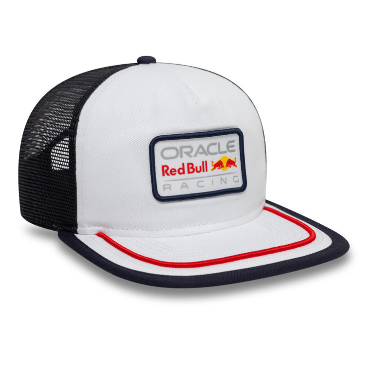 New Era Golfer F1 Oracle Red Bull Retro White