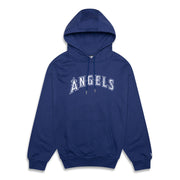 New Era MLB Freeway Series Oversize Hoodie Los Angeles Angels Dark Royal