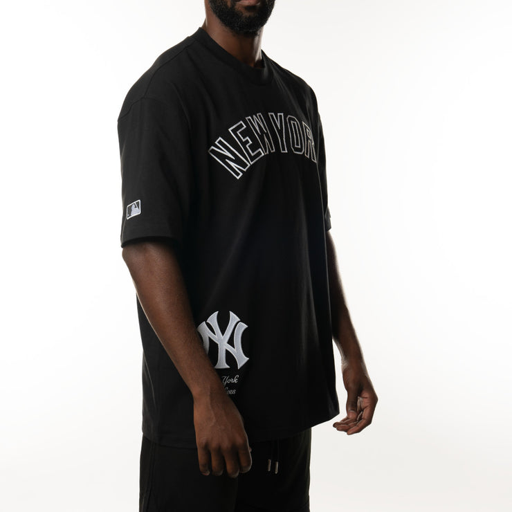 New Era MLB Higher Grade Oversized Tee New York Yankees Black