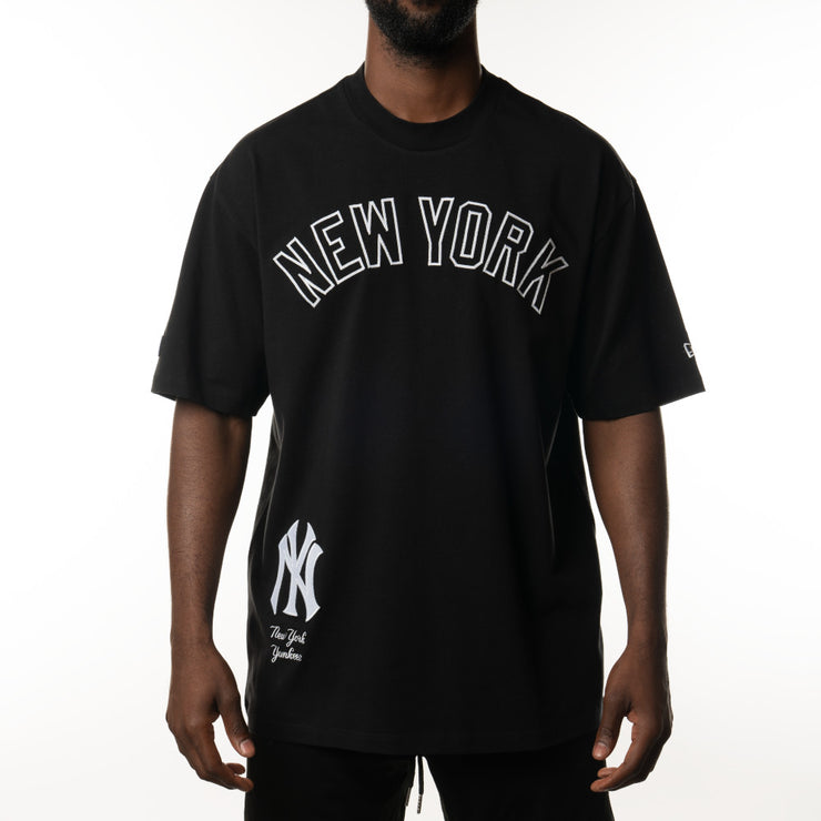 New Era MLB Higher Grade Oversized Tee New York Yankees Black