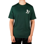 New Era MLB Pennant Tee Oakland Athletics Dark Green