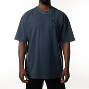 New Era MLB Washed Oversized Tee New York Yankees Snow