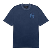 New Era MLB Washed Oversized Tee New York Yankees Snow