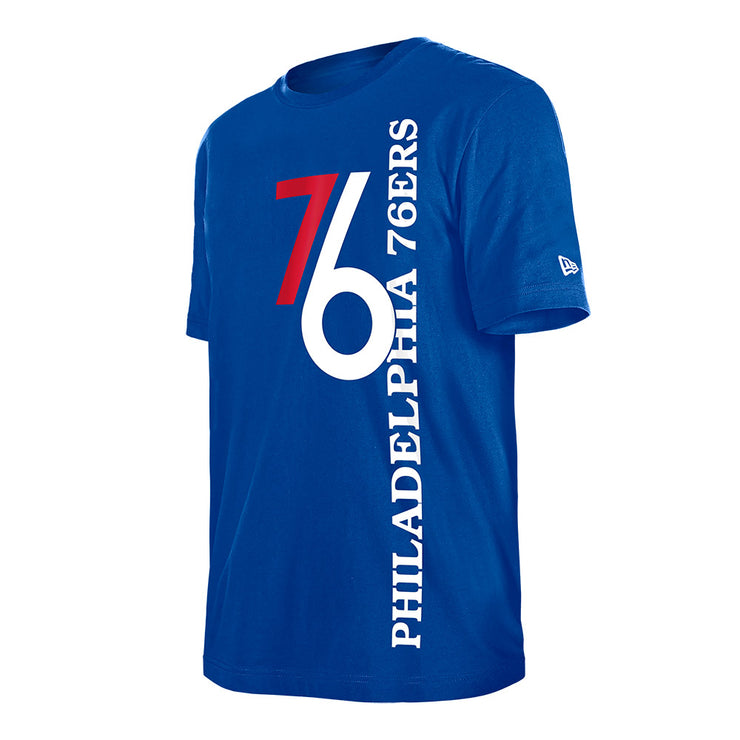 New Era NBA 2024 City Edition Tee Philadelphia 76ers Blue