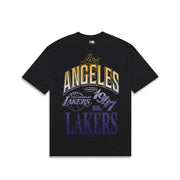 New Era NBA Rivals Oversized Tee Los Angeles Lakers Black