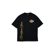 New Era NBA Street Soccer Oversized Tee Los Angeles Lakers Black