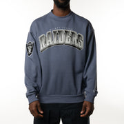 New Era NFL Rivals Oversized Sweater Las Vegas Raiders Slate Blue