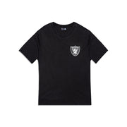 New Era NFL Washed T-Shirt Las Vegas Raiders Snow Washed Black