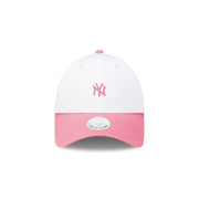 New Era Womens 9Forty Dashmark Mini New York Yankees Pink Rouge