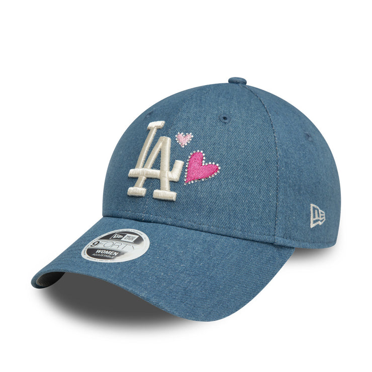 New Era Womens 9Forty MLB Denim Icon Los Angeles Dodgers Navy