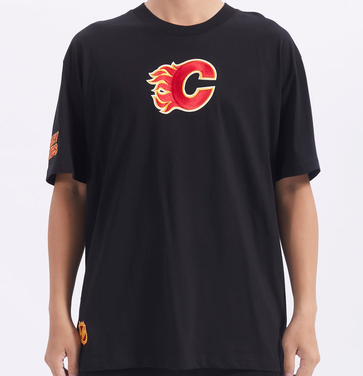 Pro Standard NHL City Signature Drop Shoulder Tee Calgary Flames Black