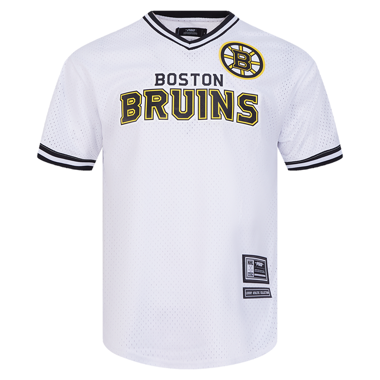 Pro Standard NHL Classic Mesh Tee Boston Bruins White/Black/White