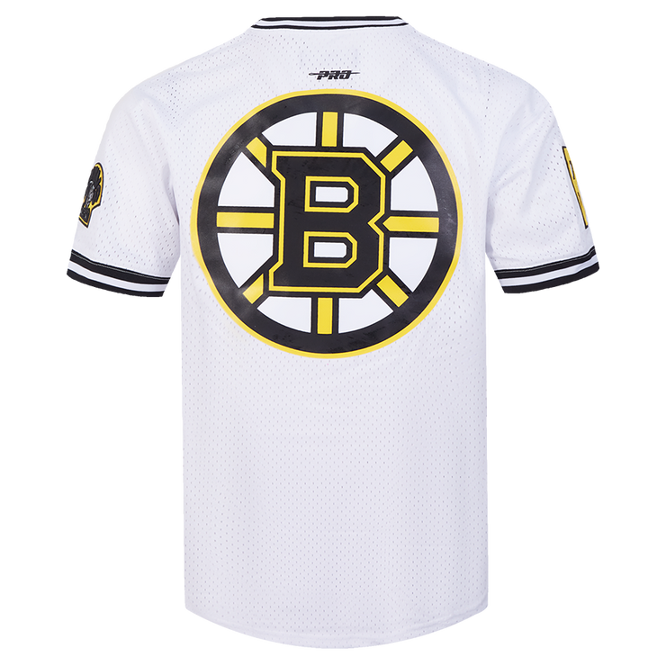 Pro Standard NHL Classic Mesh Tee Boston Bruins White/Black/White