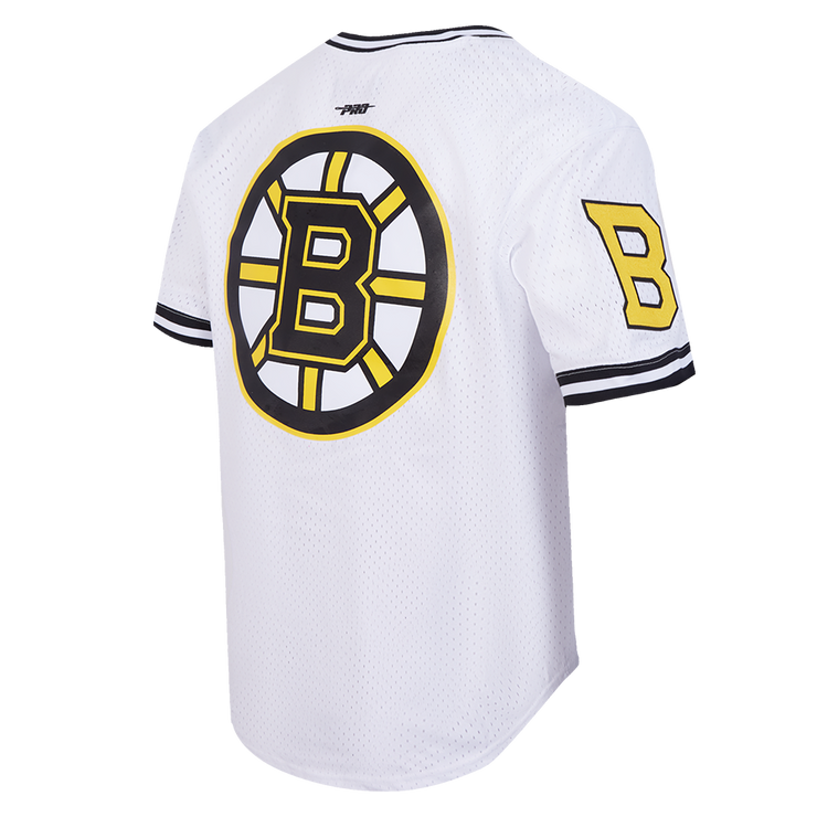 Pro Standard NHL Classic Mesh Tee Boston Bruins White/Black/White