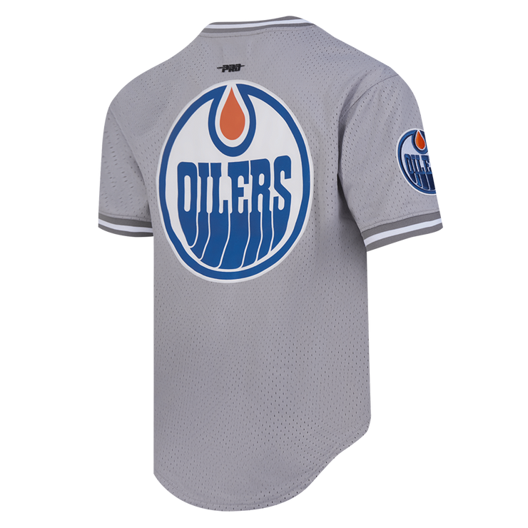 Pro Standard NHL Classic Mesh Tee Edmonton Oilers Grey