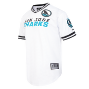 Pro Standard NHL Classic Mesh Tee San Jose Sharks White/Black/White