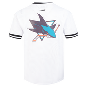 Pro Standard NHL Classic Mesh Tee San Jose Sharks White/Black/White