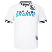 Pro Standard NHL Classic Mesh Tee San Jose Sharks White/Black/White