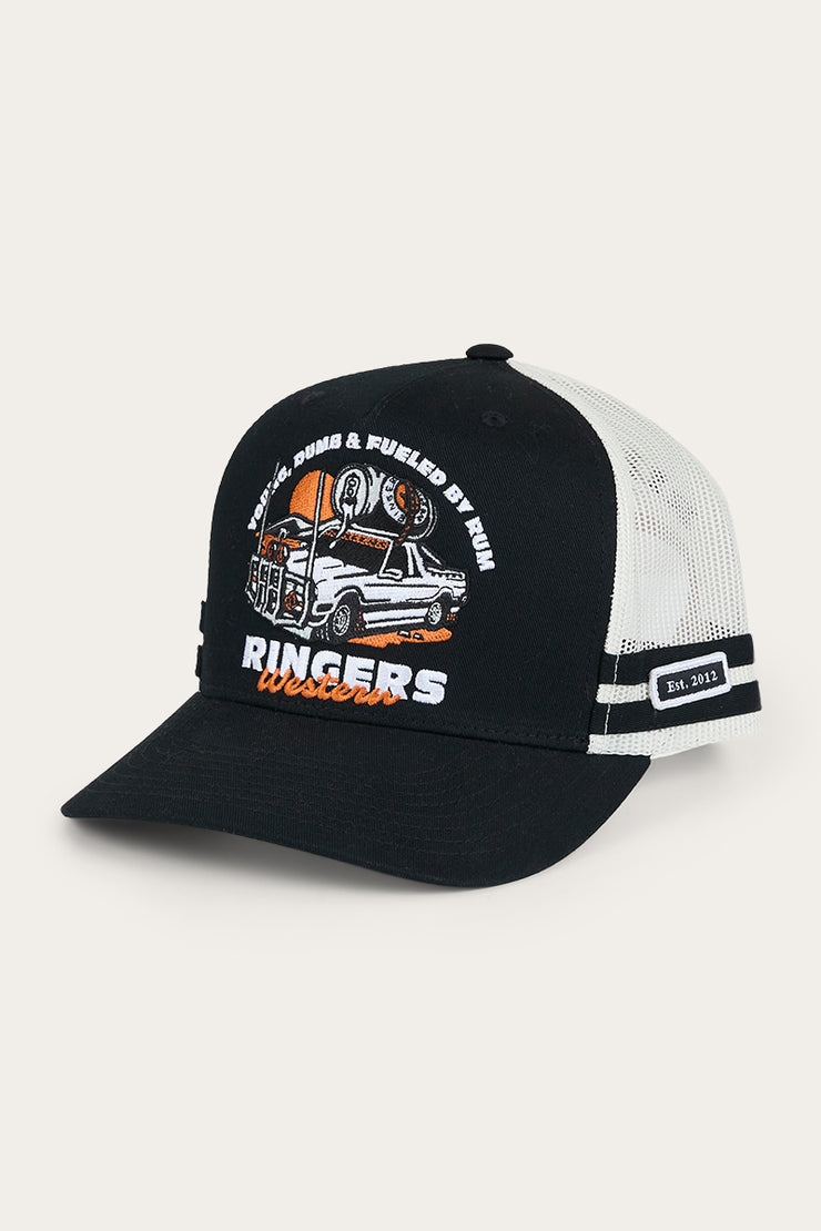 Ringers Western Rum Runner Trucker Cap Black