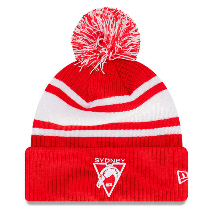 New Era Beanie AFL 2023 Stripe Sydney Swans