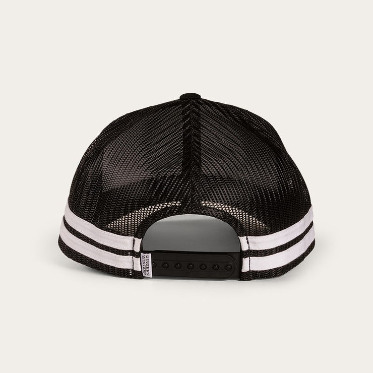 Ringers Western McCoy Trucker Cap Black with White