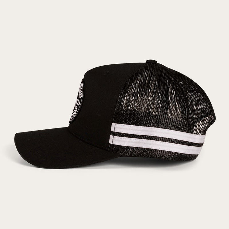 Ringers Western McCoy Trucker Cap Black with White