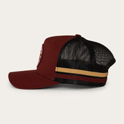 Ringers Western McCoy Trucker Cap Burgundy