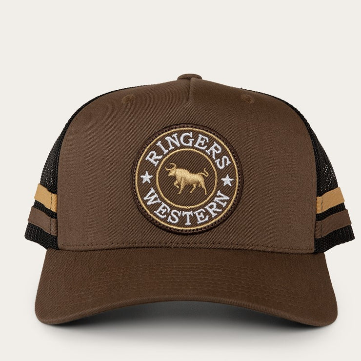 Ringers Western McCoy Trucker Cap Chocolate