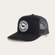 Ringers Western Signature Bull Trucker Cap Black with Black & White Patch