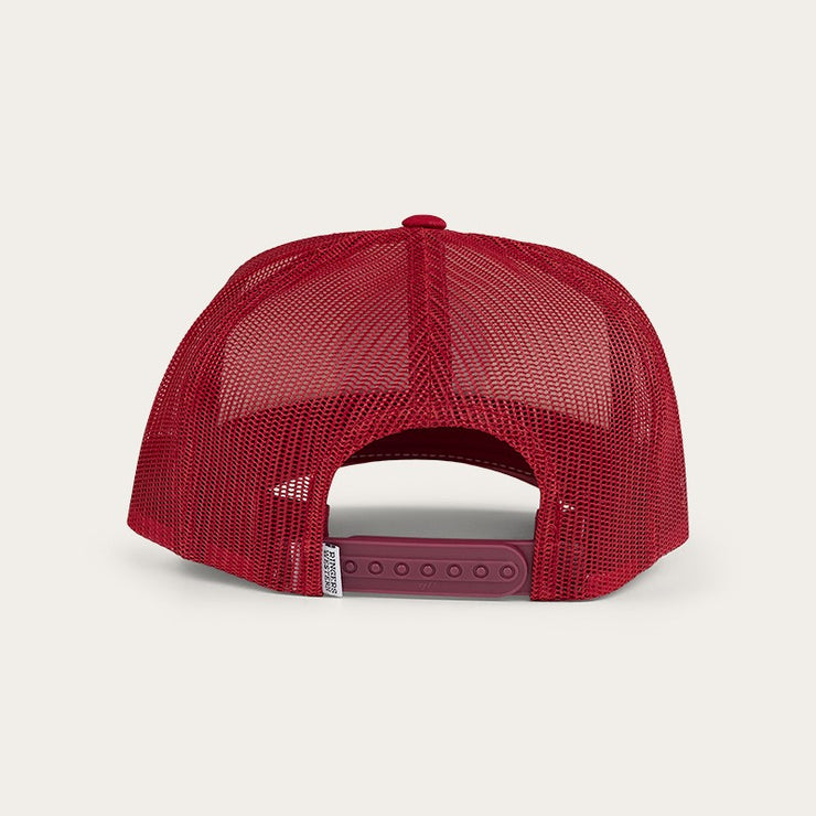 Ringers Western Signature Bull Trucker Cap Red/Off White