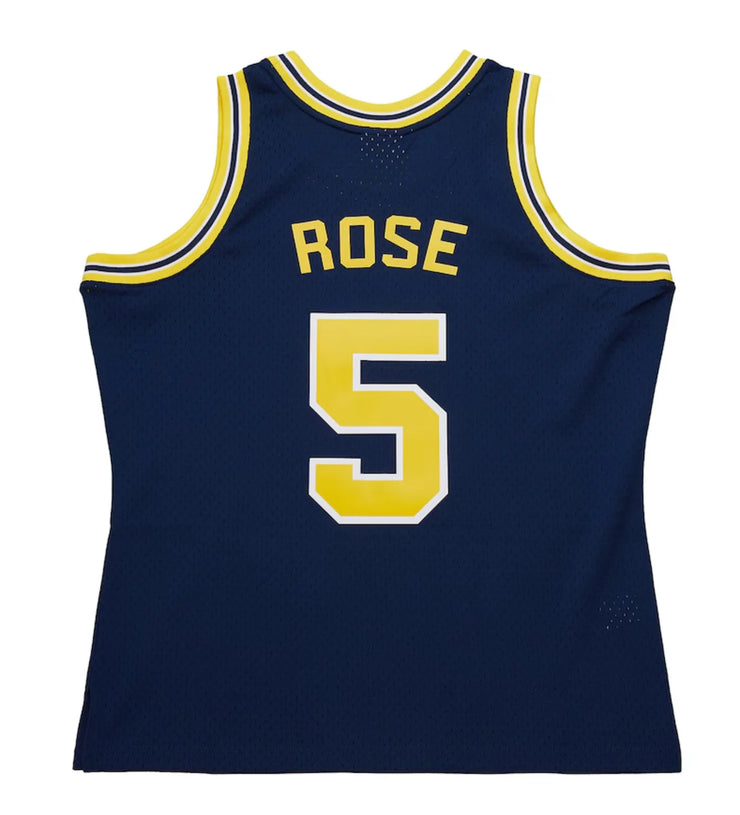 Mitchell & Ness NCAA Swingman Jersey University Of Michigan Jalen Rose 