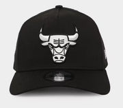 New Era 9Forty A-Frame NBA Chicago Bulls Repreve Black White